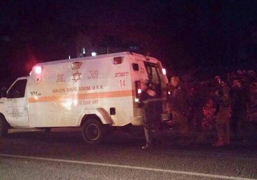 Four Israeli soldiers injured in West Bank car-ramming attack